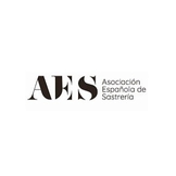 Logo de AES en fondo blanco