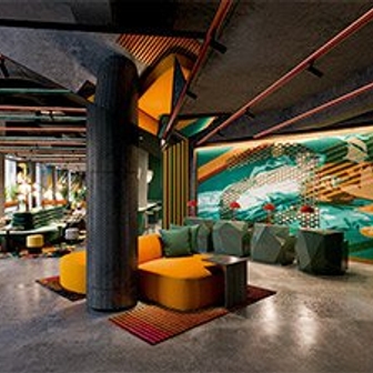 Vista del hotel Aloft