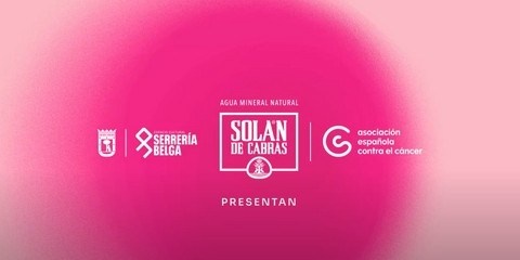 Logotipo Solan de Cabras con fondo Rosa