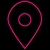 Icono ubicación de color rosa