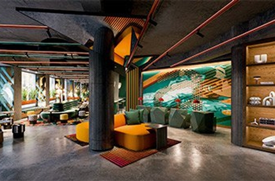 Vista del hotel Aloft