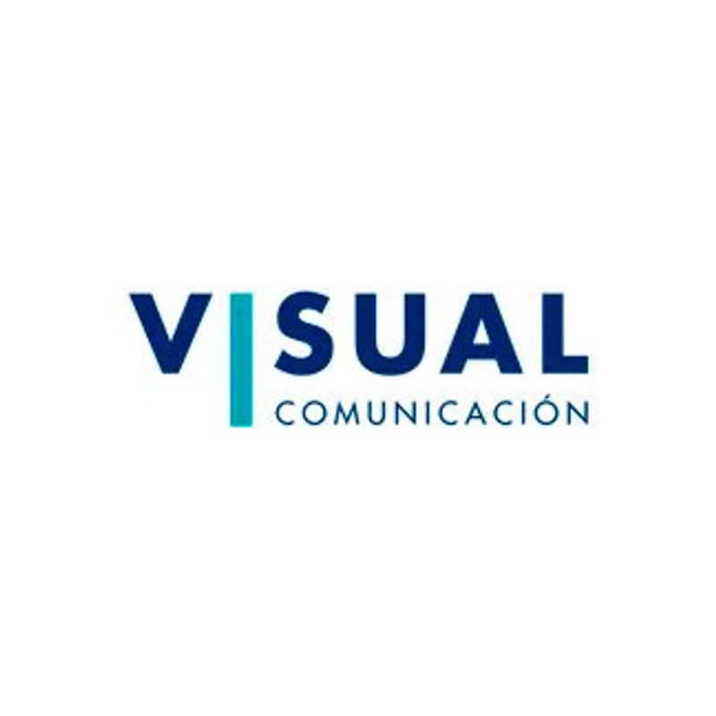 Logotipo de Visual sobre un fondo claro