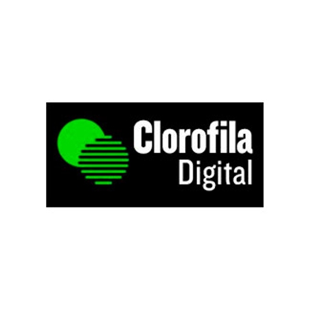 Logotipo de Clorofila sobre un fondo blanco